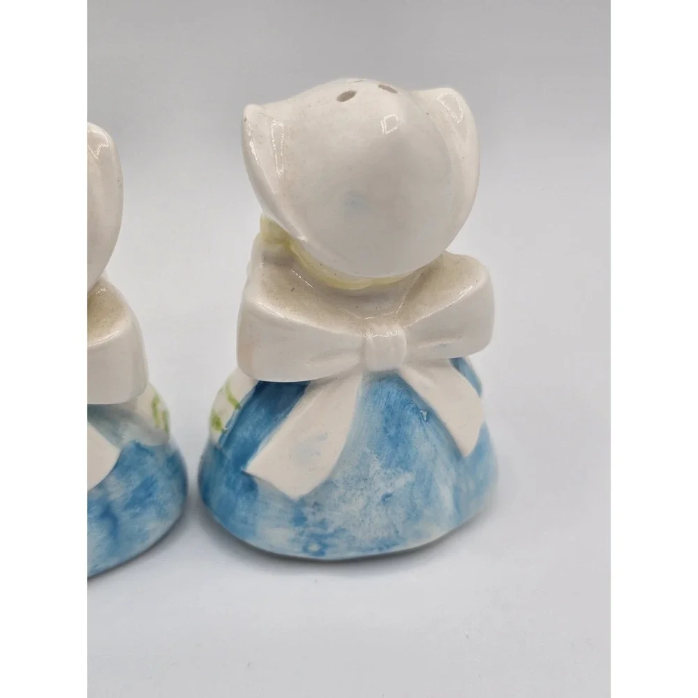 Vintage Holland Girls‎ Dutch Sister Maid Dress Salt and Pepper Shakers Japan